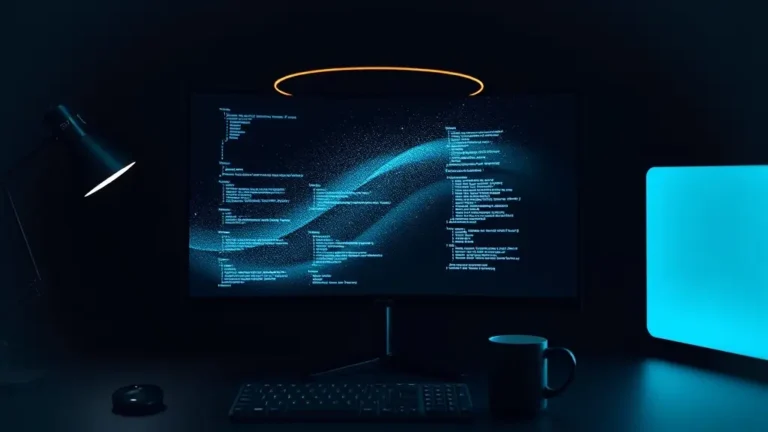 monitor showing ai tools and blog positioning